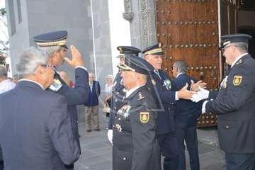 La Policía Nacional celebra en Telde la festividad de los Santos Ángeles Custodios (Foto TA)